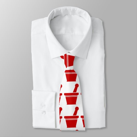 Cravate Mortier et pilon (Attaché)