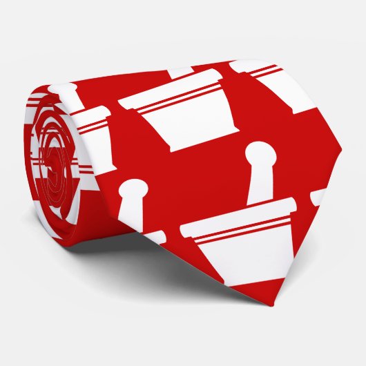 Cravate Mortier et pilon (Roulé)