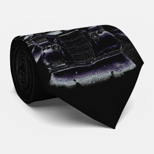 Cravate, Morue chaude, cravate des hommes, gris no (Roulé)