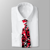 Cravate Mosaïque Abstraite (Attaché)