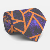 Cravate Mosaïque d'Halloween (Roulé)