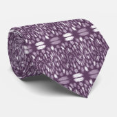 Cravate mosaïque - violet (Roulé)