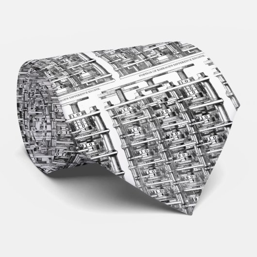 Cravate Moteur de différenciation Babbage (Roulé)