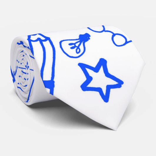 Cravate Motif (Roulé)