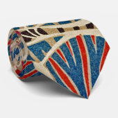 Cravate Motif #10 de Nouveau d'art chez Emporio Moffa (Roulé)