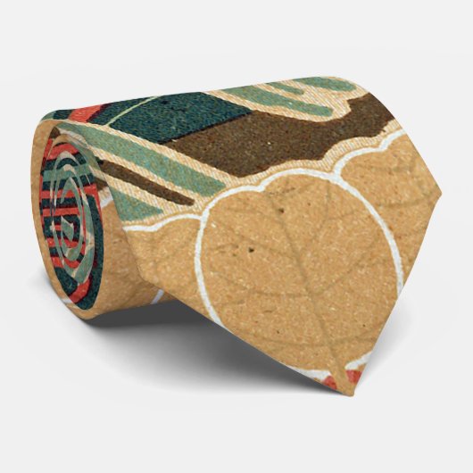 Cravate Motif #4 de Nouveau d'art chez Emporio Moffa (Roulé)