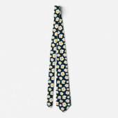 Cravate Motif à fleurs aux oeufs frits mignons (Dos)