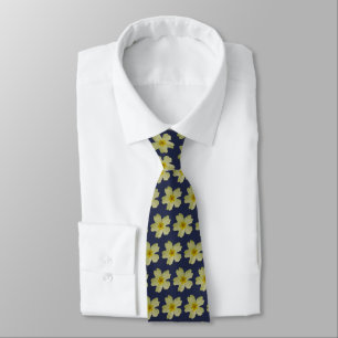 Cravate Motif à fleurs de Primrose