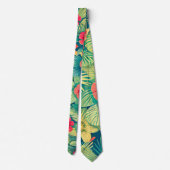 Cravate Motif à fleurs moderne (Dos)