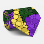 Cravate Motif à pois coloré (Roulé)