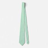 Cravate Motif à pois diamant vert menthe aqua (Devant)