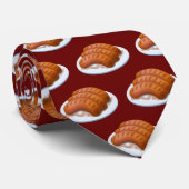 Cravate motif à saucisses carrelé (Roulé)