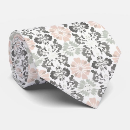 Cravate motif abstrait (Roulé)