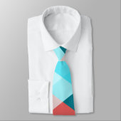 CRAVATE MOTIF ABSTRAIT (Attaché)