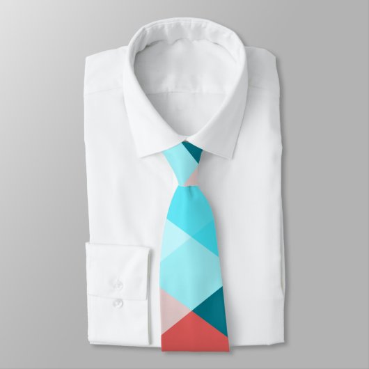 CRAVATE MOTIF ABSTRAIT (Attaché)