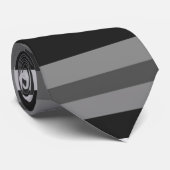 Cravate Motif Abstrait à rayures (Roulé)