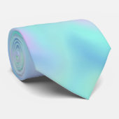 Cravate Motif Abstrait Blurred Pretty Pastel Swirls (Roulé)