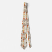 Cravate Motif Abstrait Boho (Devant)