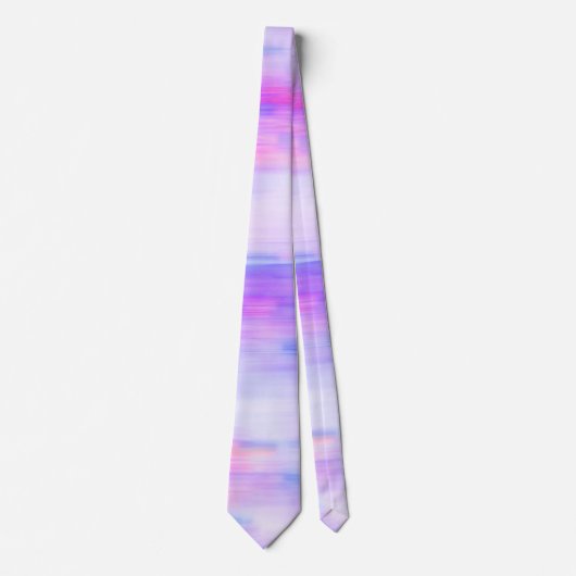 Cravate Motif abstrait couleur vive (Devant)