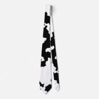 Motif Abstrait noir blanc fractal irrégulier