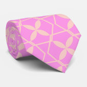 Cravate Motif Abstrait rose par magasin. (Roulé)