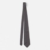 Cravate Motif Abstrait Tiger Eye (Dos)