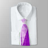 Cravate Motif abstrait violet (Attaché)