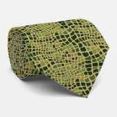 Cravate Motif Alligator (Roulé)