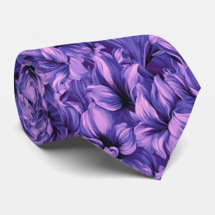 Cravate Motif Amaryllis Homme d'affaires Mariage d'automne