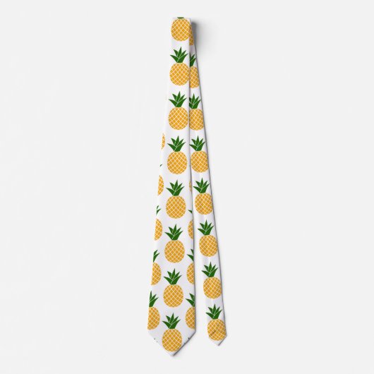 Cravate Motif ananas (Devant)