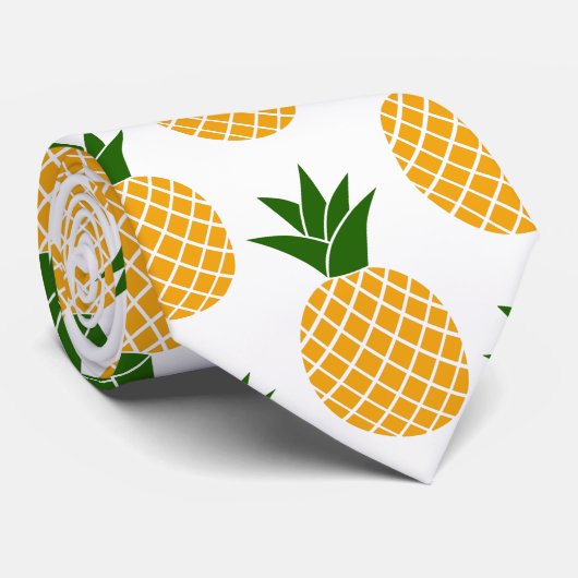 Cravate Motif ananas (Roulé)