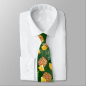 Cravate Motif Ananas 9 (Attaché)