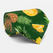 Cravate Motif Ananas 9 (Roulé)