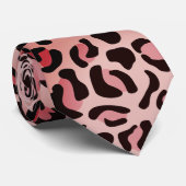 Cravate Motif animalier moderne léopard (Roulé)