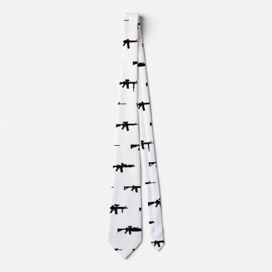 CRAVATE MOTIF AR15 (Devant)