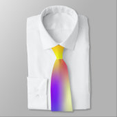 Cravate Motif Arc-en-Ciel (Attaché)