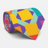 Cravate Motif Arc-en-Ciel (Roulé)