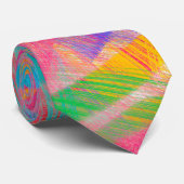 Cravate Motif Arc-en-Ciel (Roulé)