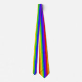 Cravate Motif Arc-en-Ciel (Dos)