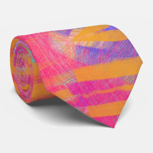 Cravate Motif Arc-en-ciel
