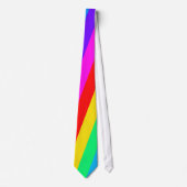 Cravate Motif arc-en-ciel (Devant)
