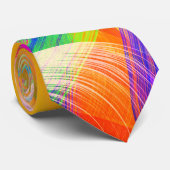 Cravate Motif Arc-en-Ciel (Roulé)