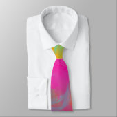 Cravate Motif Arc-en-Ciel (Attaché)