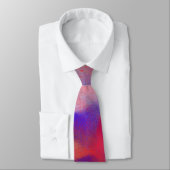 Cravate Motif Arc-en-ciel (Attaché)