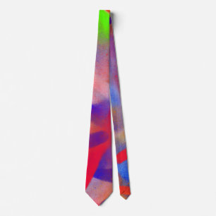Cravate Motif Arc-en-ciel