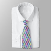 Cravate Motif arc-en-ciel Quartrefoil (Attaché)