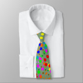 Cravate Motif arc-en-ciel vraiment différent  (Attaché)