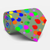 Cravate Motif arc-en-ciel vraiment différent  (Roulé)