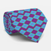 Cravate Motif Argyle Classique (Roulé)