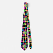 Cravate Motif Arlequin Un sur la Cravate (Devant)